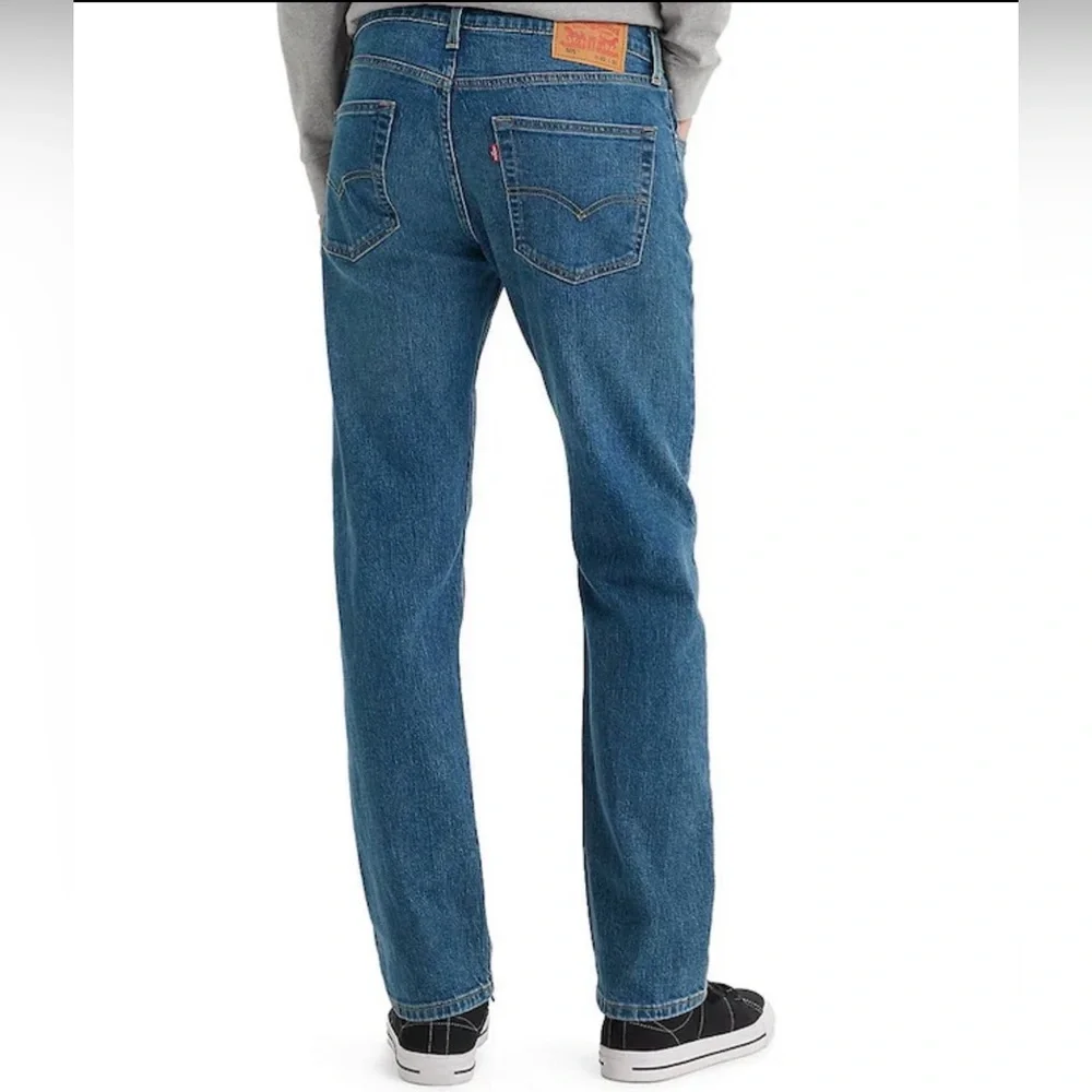 Levi's Men's 505 Stretch Straight Regular Fit Cash Wash Jeans Size 30x32 - Picture 2 of 8